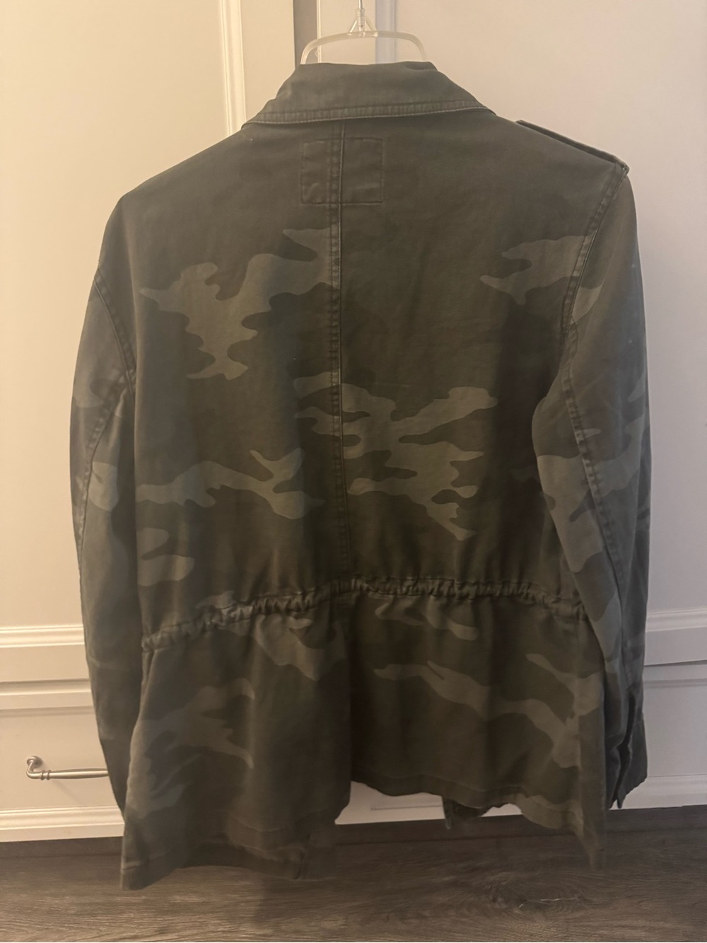 Aeropostale Women's Olive Camo Utility Jacket - Picture 3 of 3